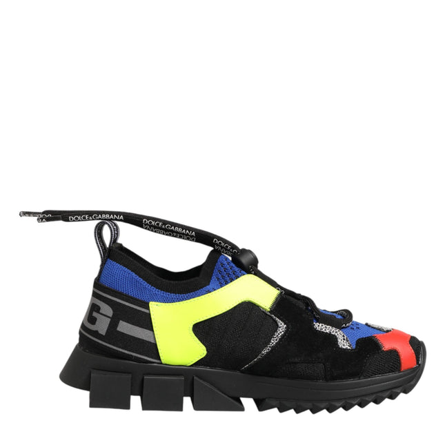 Dolce & Gabbana Multicolor Low Top Sorrento Sneakers Shoes
