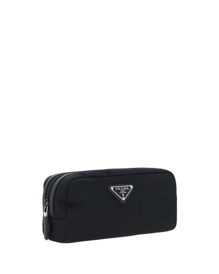 Prada Black Recycled Polyamide Accessories