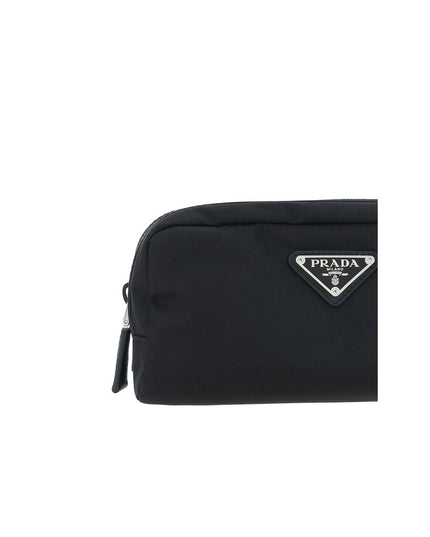 Prada Black Recycled Polyamide Accessories