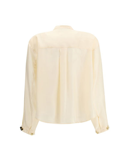 Forte_Forte Multicolor Silk Blouse