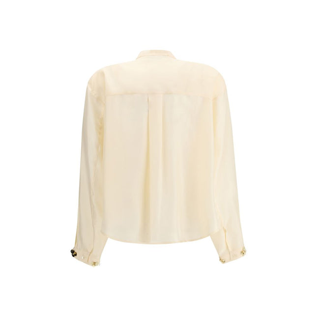 Forte_Forte Multicolor Silk Blouse