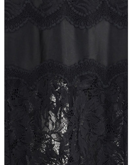 Rabanne Black Polyamide Long Dress