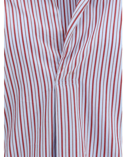 SOSUE Light Blue Cotton Pattern Shirt