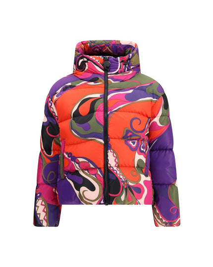 Emilio Pucci Multicolor Polyamide Shell Jacket