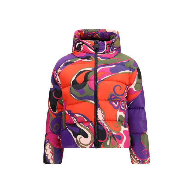 Emilio Pucci Multicolor Polyamide Shell Jacket