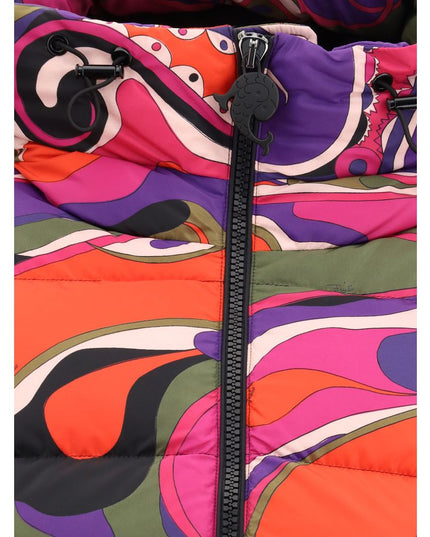 Emilio Pucci Multicolor Polyamide Shell Jacket