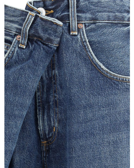 Agolde Blue Cotton Jeans Denim