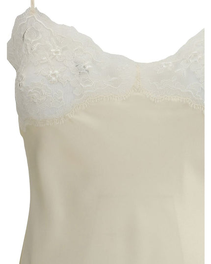 Chloé Cream Silk Top