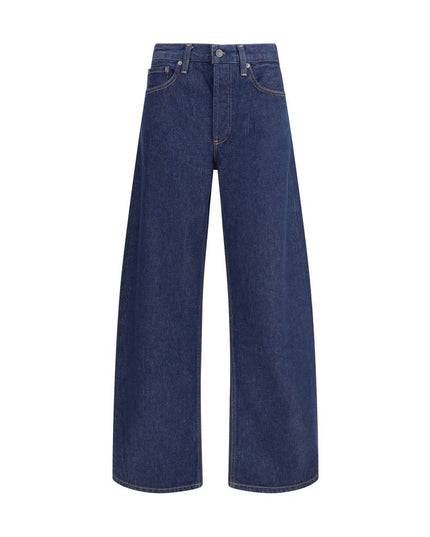 Agolde Blue Cotton Jeans Denim