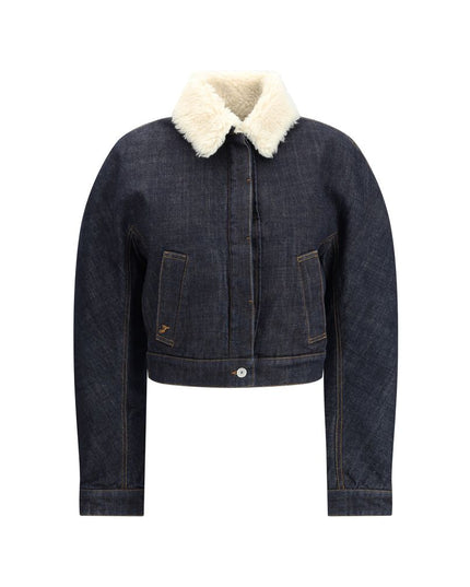 Jacquemus Blue Cotton Sweatshirt