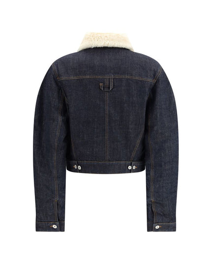 Jacquemus Blue Cotton Sweatshirt