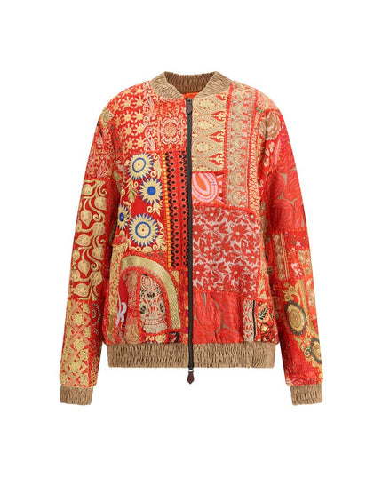 Ella Multicolor Cotton Bomber