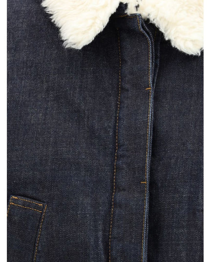 Jacquemus Blue Cotton Sweatshirt