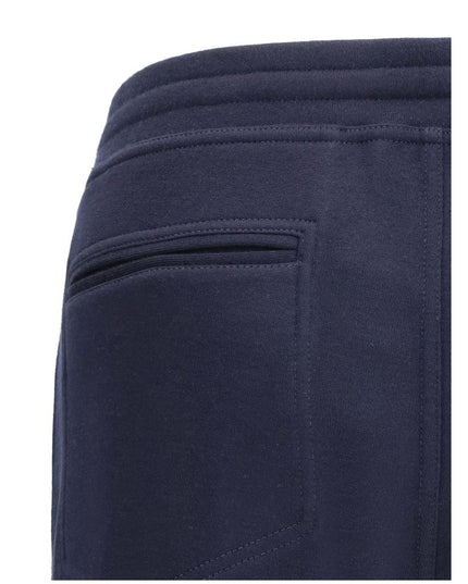 Brunello Cucinelli Blue Cashmere Casual Pants