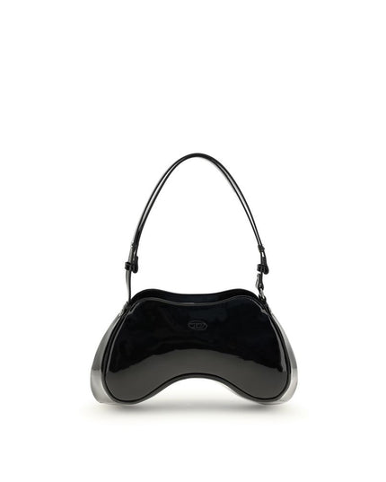 Diesel Black Polyethylene Shoulder Bag