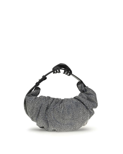 Diesel Silver Cotton Shoulder Bag