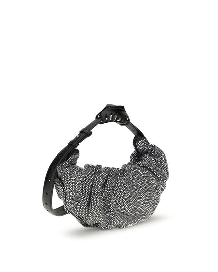 Diesel Silver Cotton Shoulder Bag