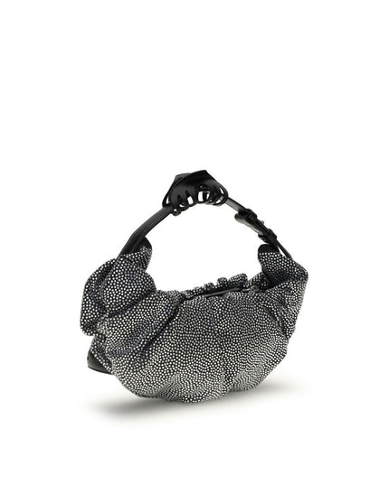 Diesel Silver Cotton Shoulder Bag