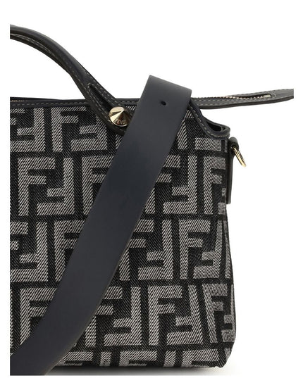 Fendi Blue Cotton Shoulder Bag