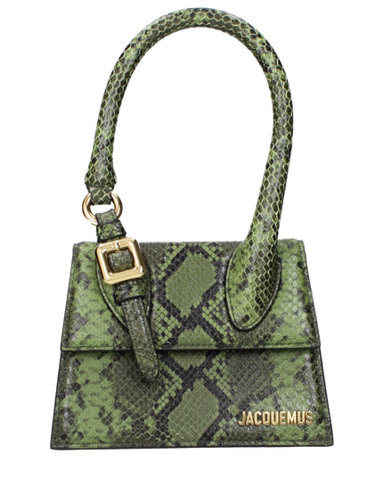 Jacquemus Green Leather Handbag