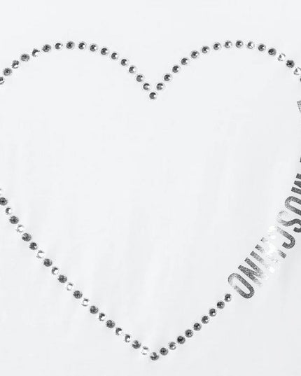 Moschino White Cotton Top