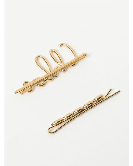 Chloé Brown Metal Hair Clip