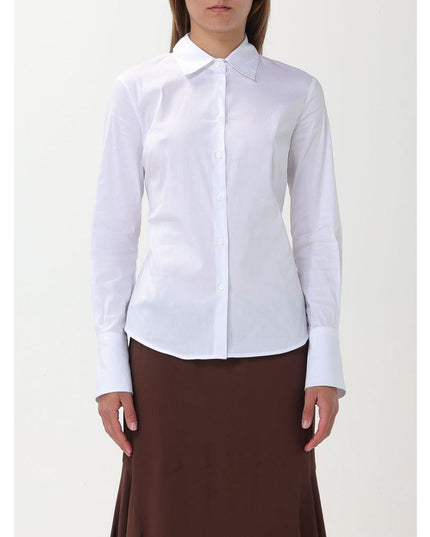 PINKO White Cotton Dress Shirt