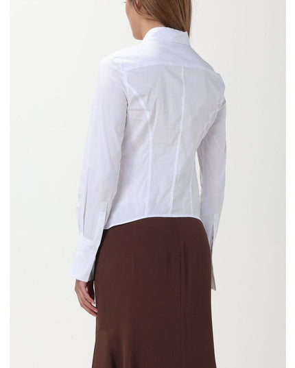 PINKO White Cotton Dress Shirt