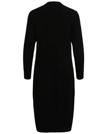 Vila Clothes Black Nylon Cardigan