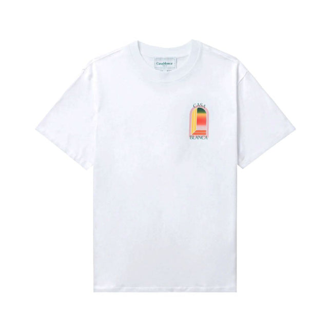 Casablanca White Cotton T-Shirt