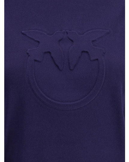 PINKO Blue Viscose Sweatshirt