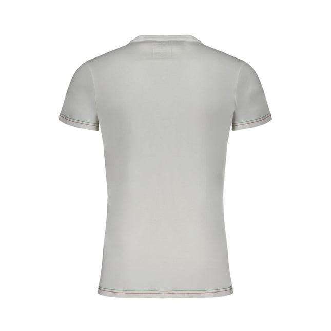 Aeronautica Militare White Cotton Men's T-Shirt