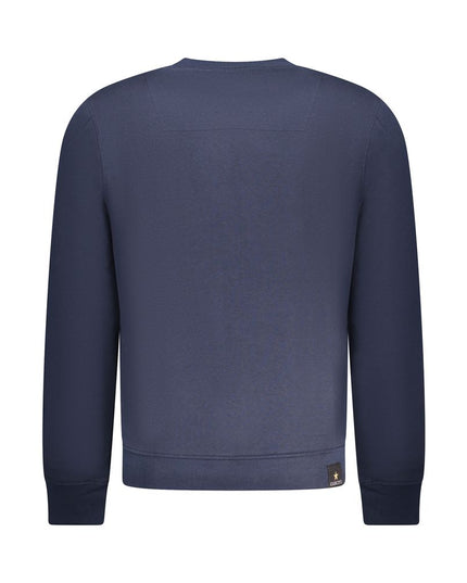 Accademia Militare Blue Cotton Men Sweater