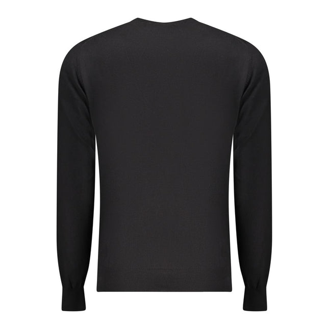 Accademia Militare Black Cotton Men Sweater