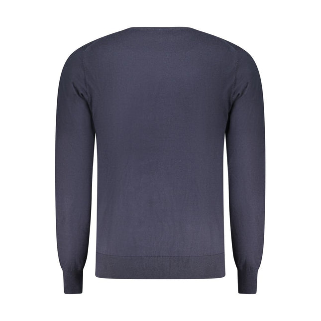 Accademia Militare Blue Cotton Men Sweater