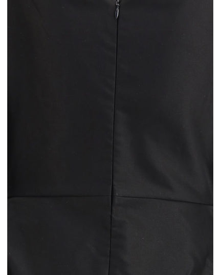 Magda Butrym Black Cotton Casual Dress