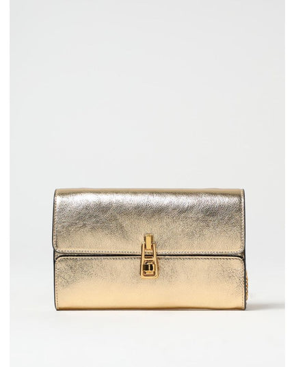 Coccinelle Gold Leather Handbag