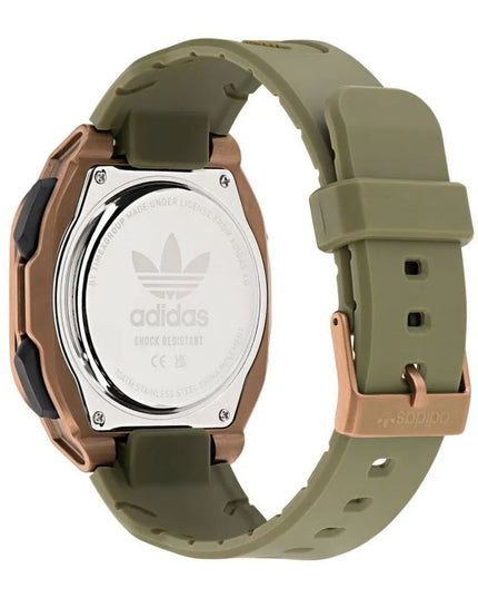 Adidas Green Synthetic Sport Watch