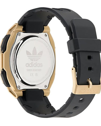 Adidas Black Synthetic Sport Watch