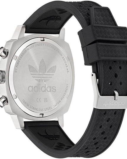 Adidas Black Synthetic Sport Watch