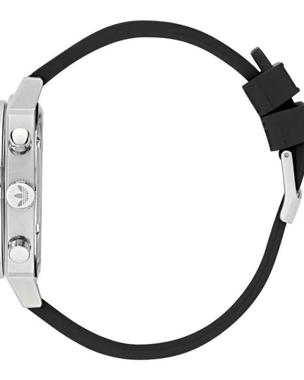 Adidas Black Synthetic Sport Watch