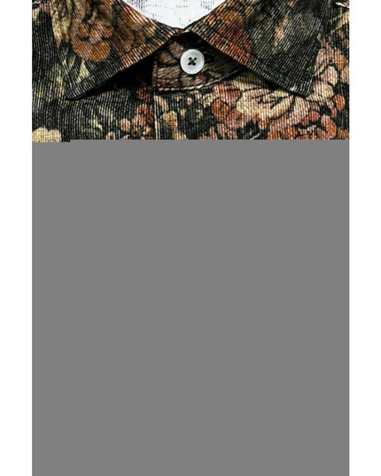 Bagutta Multicolor Cotton Men's Shirt