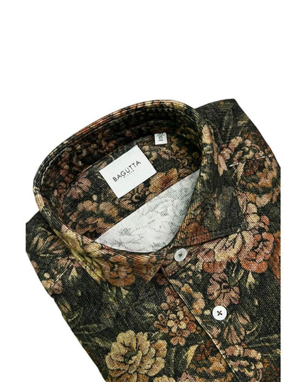 Bagutta Multicolor Cotton Men's Shirt