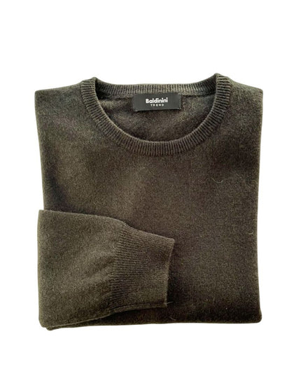 Baldinini Trend Green Cashmere Men Sweater