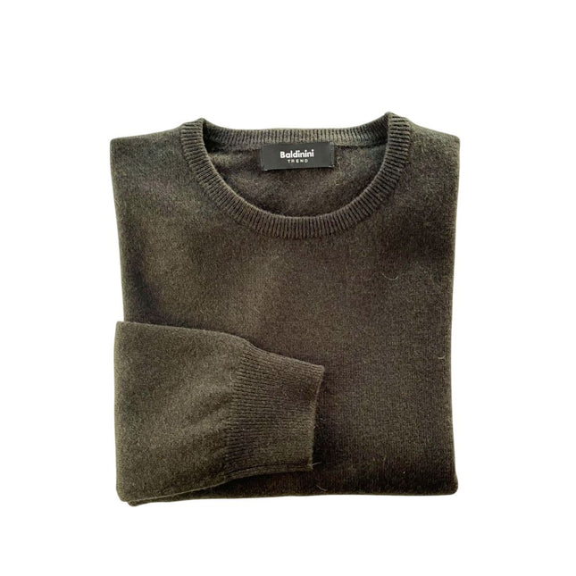 Baldinini Trend Green Cashmere Men Sweater