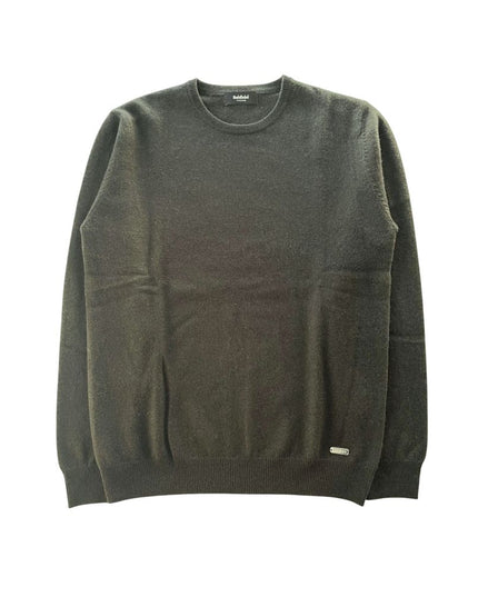 Baldinini Trend Green Cashmere Men Sweater