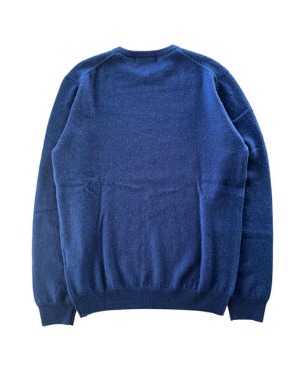 Baldinini Trend Blue Cashmere Men Sweater