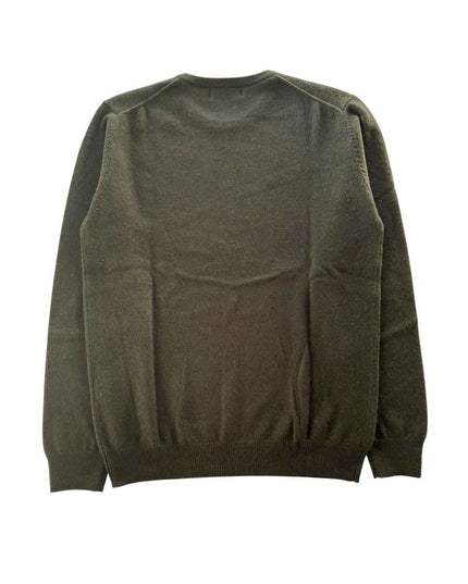 Baldinini Trend Green Cashmere Men Sweater