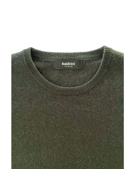 Baldinini Trend Green Cashmere Men Sweater