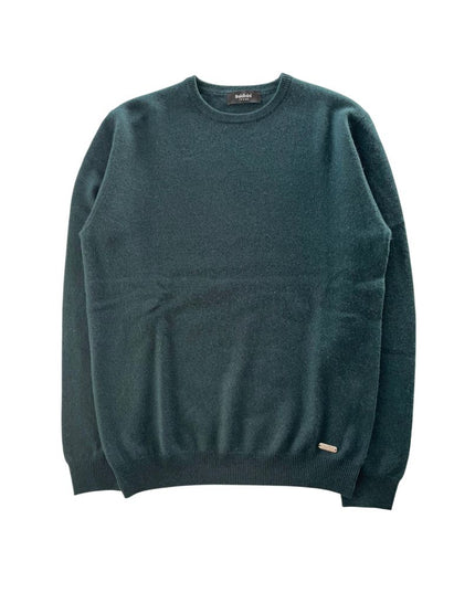 Baldinini Trend Green Cashmere Men Sweater